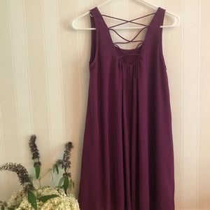 Purple Mini Dress